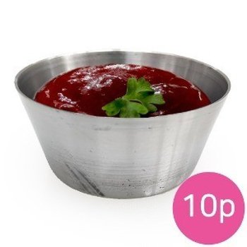 스텐쨈볼 BIRO8307 소스2호 7CM 10p 6900-10/ 업소용 종지 미니그릇