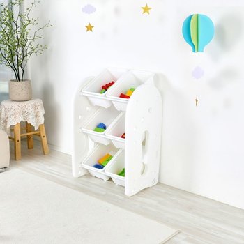 뉴초이스3단 C2 화이트 장난감 정리함 토이박스 박스형 수납함 DIY 내맘대로디.._P365520913