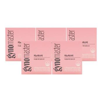 마스터바이옴 지노 마스터 여성 질유산균 170mg x 30캡슐 x 5박스 (S12090067)