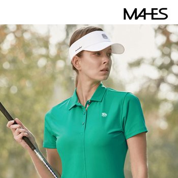 마헤스골프 여성 스판 기능성 반팔티셔츠 GS60296_P370667632