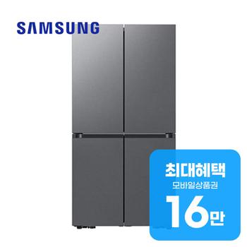 삼성 비스포크 AI 4도어 냉장고 902L (에센셜 다크메탈) RM70F90M1DD 렌탈 60개월 월 60000원