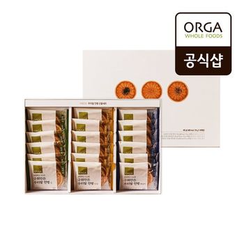 ORGA 구워만든 우리쌀 전병 선물세트 24gx18개입 _P396888351