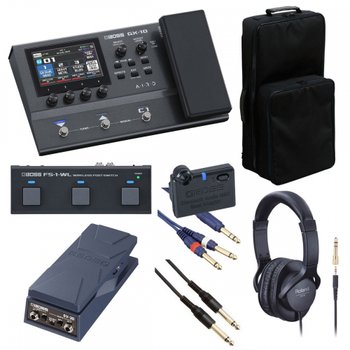 [해외] 보스  GX-10 기타 이펙트 프로세서 FS-1-WL + EV-30 + BT-DUAL