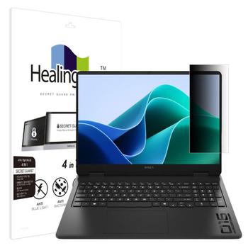 아트박스/힐링쉴드 <b>HP</b> <b>오멘</b> <b>16-AP0074AX</b> SNS 메신저 사이드 보안필름