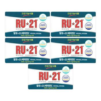 [알유21] 알유21 RU 21 비타민C 750mg x 6정 5박스 -SDL- (S12264408)