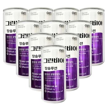 정식품 그린비아 장솔루션 200ml x 10캔