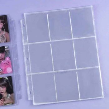 영화티켓 수집용 바인더 3공 9분할 속지 양면 30매