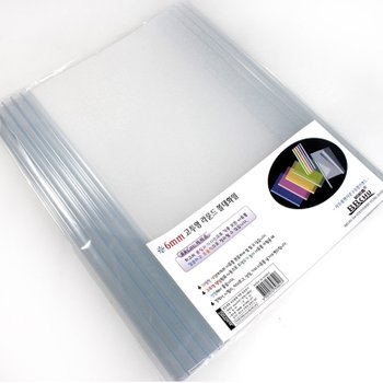 비비츄 아이윙스 고투명 쫄대화일 6mm 10개입 라운드투명화일