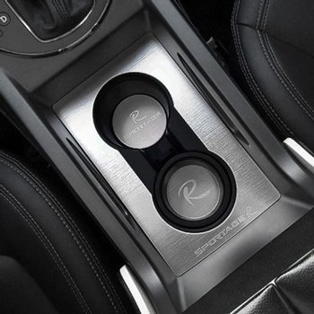 자동차 메탈 컵홀더 플레이트 인테리어 스포티지 R 도어캐치 튜닝 도어포켓 익스테리어 대쉬보드