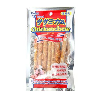 도기 NTFS1861 치킨츄 스틱 6p X5개 강아지 치석제거 껌 간식