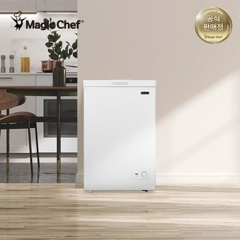 심플 100L 냉동고 화이트 미니 소형 급속 냉동 MCF-H1000W