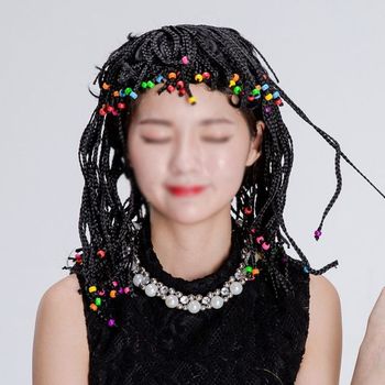 PW-SA 클레오 파트라 레게 가발 파티 공연소품