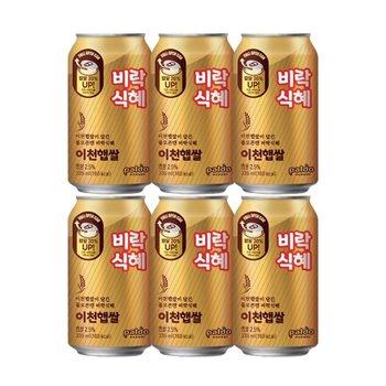 2025년도 이천햅쌀 식혜 335ml x 6개