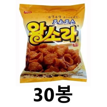코스모스 왕소라 과자 56g x 30개 대용량 한박스 추억의 옛날 과자 안주 미니 (51639817)