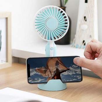 저소음 충전식 안전한 체리쥬빌레 무선선풍기 안전 휴 휴대용 핸디 선풍기 저소움 무선