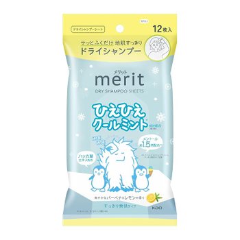 [해외] 장점 드라이 샴푸 시트 깔끔한 상쾌 타입 쿨 12장입 얼른 포동포동 피부