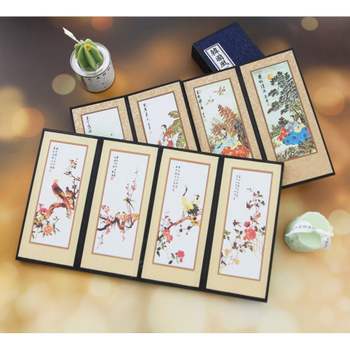 한국화 MGZ058T4 10폭 양면 미니어쳐 병풍 인테리어 7TYPES