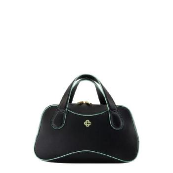 카사블랑카 루이스 로고 플라크 미니 여행 가방 APF25BAG14501 BLACK TP9574