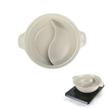 인덕션겸용 716YRU48 비대칭 세라믹 양단냄비 26cm 뚜껑미포함