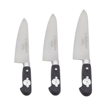 국산 업소 주방용 검정 용칼 우도 주방칼 식도 부엌칼 (3size)