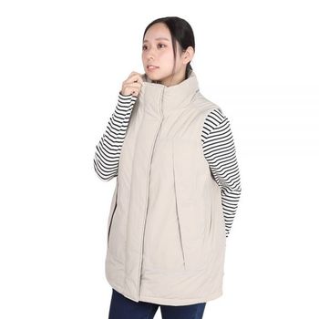 ELKEX 우먼 DOWN 믹스 베스트 조끼 EKL4WI0026 IVR -아이보리 468525