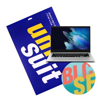 [유니슈트] 갤럭시북 고 5G NT545XLA 블루라이트 차단 2매+서피스(상/하판/팜레스트) 슈트 3종 세트(UT220183_2)