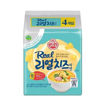 봉지라면 오뚜기 리얼치즈 라면 135g 8개 (S49852065)