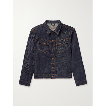 25 FW 누디진 Blue Conny Embroidered Organic Denim Jacket TP571360625