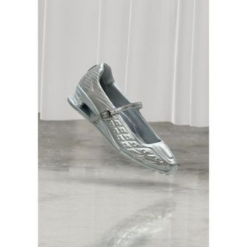 [해외] Nike 나이키 스포츠웨어 SHOX Z CALISTRA - 발목 끈 발레리나 슈즈 은색 메탈릭/평평한 7912584