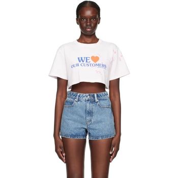 [해외] 25 FW  핑크 위 러브 아워 커스터머 티셔츠 241187F110032 70244357