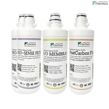 필터나라 청호 엣지 CHP-3991DL 정수기 1년세트 프리미엄 호환 필터