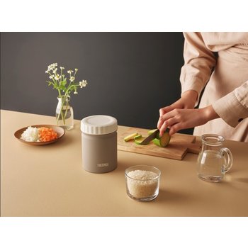 써모스 보온보냉 푸드컨테이너 500ml 오트밀그레이