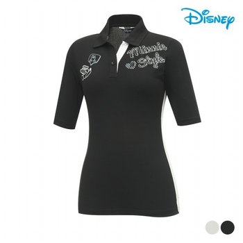 여성 브이넥 카라 반팔 티셔츠 DM1LTS006