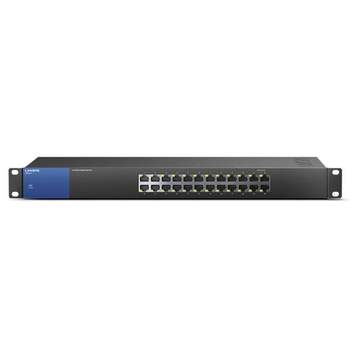 기가 24포트 스위칭허브 Linksys 네트워크스위치