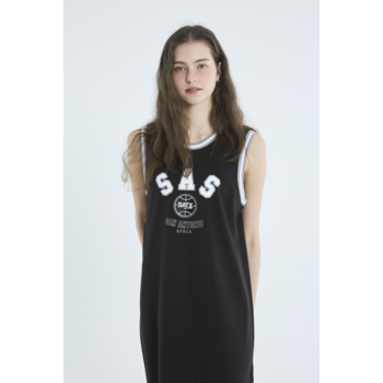 SAS 유나이티드 여성 매쉬 슬리브리스 원피스(N242TO741P)_1