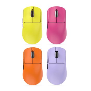 VXE R1 PRO MAX 컬러판 무선 마우스 PAW3395 게임 e스포츠 마우스  경량화 인체공학