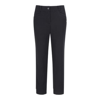 [신세계백화점](522D4PT983)여성 배색 로고 백 밴딩 팬츠