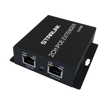 유비큐넷 SL-POE102EX Starlink 1:2 POE분배 리피터