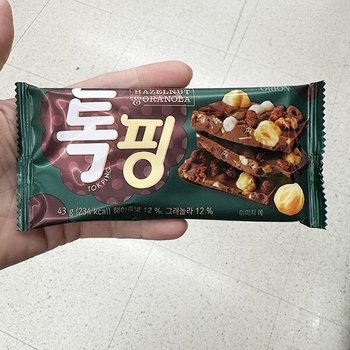 오리온 톡핑 헤이즐넛 그래놀라 43g_27012384