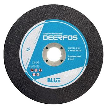 디어포스 절단석 커팅날 핸드 그라인더날 BLUE 5인치 1T 50장