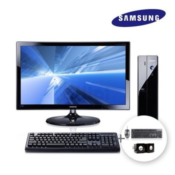 [중고] 삼성 DB400S3A 슬림 4세대 i5 SSD 중고 PC  + 20인치 모니터 세트