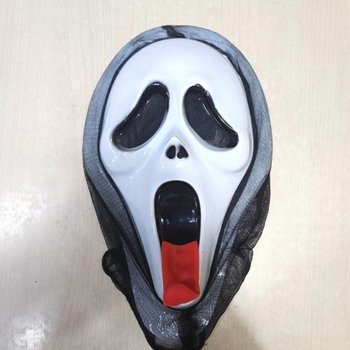 혓바닥 스크림 가면 할로윈 호러 파티용 공포컨셉_23425285