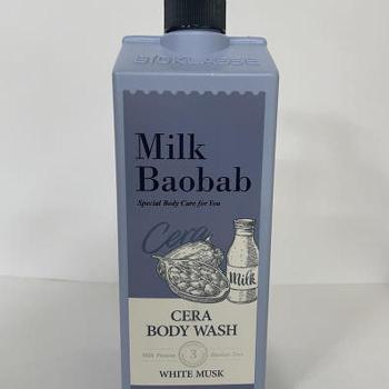 밀크바오밥 세라 바디 워시 화이트머스크 1.2L, 1개(LC) (S51623508)