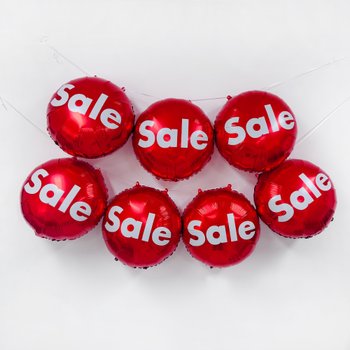 세일 홍보 풍선 7개입 장식 매장 개업 홍보 행사 파격할인