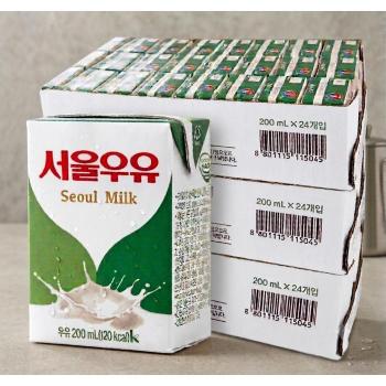 서울우유 멸균우유 200ml x 72입 (3박스) (S51232790)