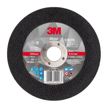 3M 연마 절단석 실버 4 (105mm*1.0T*16mm) 50장