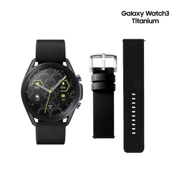 갤럭시 워치3 FG 민무늬 소가죽 레더 가죽 스트랩 22mm