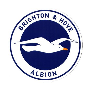 [해외] 브라이턴 & 호브 알비온 FC 엠블럼 스티커 L 사이즈 st287