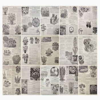 카페인테리어소품 빈티지오브제 배경지 초목 (KYR-WFKGTGD)