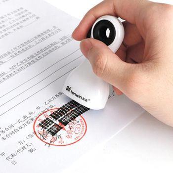 택배 운송장 주소 지우개 롤러스탬프 제거 시크릿